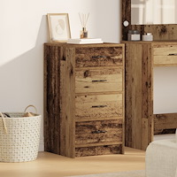 vidaXL Sideboard återvunnet trä 40x41x75 cm konstruerat trä