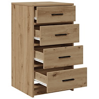 vidaXL Sideboard artisan ek 40x41x75 cm