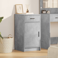vidaXL Sideboard betonggrå 40x41x75 cm konstruerat trä