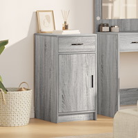 vidaXL Sideboard grå sonoma 40x41x75 cm konstruerat trä
