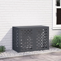 vidaXL klimatskydd - Antracit, 100x50x70 cm, tillverkat av stål