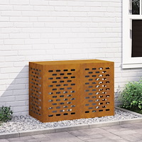 vidaXL Luftkonditioneringsskydd 100x50x70 cm väderbeständigt stål