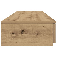 vidaXL Sänglådor Artisan Ek 140x36,5x16,5 cm Konstruerat trä