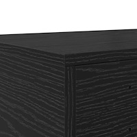 vidaXL Sänglådor Svarta 180x36,5x16,5 cm i Byggt Trä