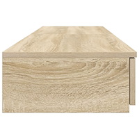 vidaXL Sänglådor Sonoma Ek 135x36,5x16,5 cm Tillverkad i trä