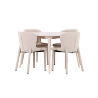 Venture Home Matbord Flora med Astoria Stol