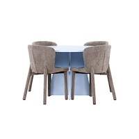 Venture Home Matbord Bootcut med Astoria Stol