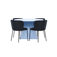 Venture Home Matbord Bootcut med Edina Stol
