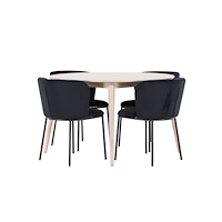 Venture Home Matbord Flora med Edina Stol