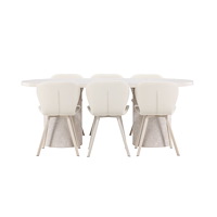 Venture Home Matbord Narvik med Lilja Stol