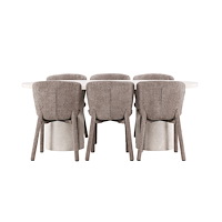 Venture Home Matbord Narvik med Astoria Stol