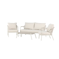 Venture Home Sicily Lounge Set Beige Beige
