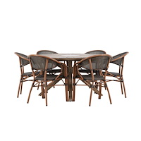 Venture Home Rosario Rund Matgrupp