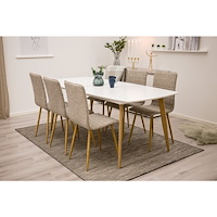Venture Home Matgrupp Polar med stolarna Windu