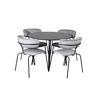 Venture Home Matgrupp Plaza med stolarna Arrow