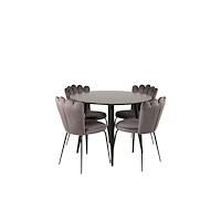 Venture Home Matgrupp Plaza med stolarna Limhamn