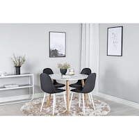 Venture Home Matgrupp Plaza med stolarna Polar