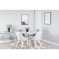 Venture Home Matgrupp Plaza med stolarna Plaza