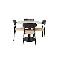 Venture Home Matgrupp Razzia med stolarna Polly