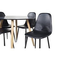 Venture Home Matgrupp Plaza med stolarna Polar