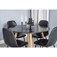 Venture Home Matgrupp Plaza med stolarna Polar