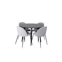 Venture Home Matgrupp Plaza med stolarna Wrinkles