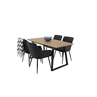 Venture Home Matgrupp Inca med stolarna Comfort