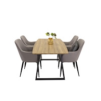 Venture Home Matgrupp Inca med stolarna Comfort