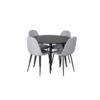 Venture Home Matgrupp Plaza med stolarna Polar