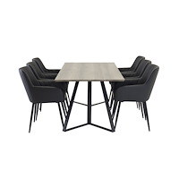 Venture Home Matgrupp Marina med stolarna Comfort