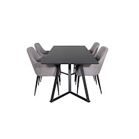 Venture Home Matgrupp Marina med stolarna Comfort