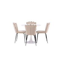 Customer Specific Matgrupp Hamden med 4 stycken stolar Limhamn