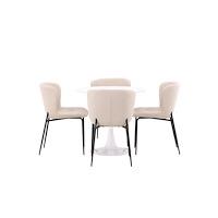 Customer Specific Matgrupp Hamden med 4 stycken stolar Modesto