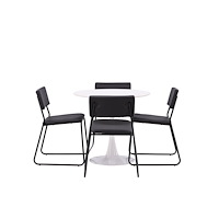 Customer Specific Matgrupp Hamden med 4 stycken stolar Kenth