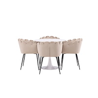 Customer Specific Matgrupp Hamden med 4 stycken stolar Limhamn
