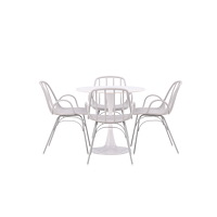 Customer Specific Matgrupp Hamden med 4 stycken stolar Dyrön