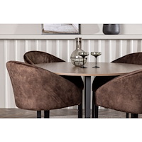 Venture Home Matgrupp Durango med stolarna Evening