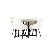 Venture Home Matgrupp Durango med stolarna Rosie