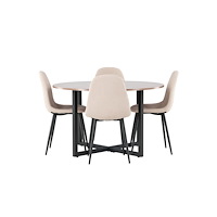 Venture Home Matgrupp Durango med stolarna Polar
