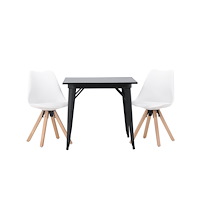 Venture Home Matgrupp Tempe med stolarna Zeno