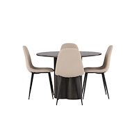 Venture Home Matgrupp Olivia med stolarna Polar