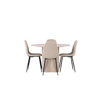 Venture Home Matgrupp Olivia med stolarna Polar