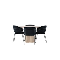 Venture Home Matgrupp Olivia med stolarna Selma