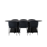 Venture Home Matgrupp Bootcut med stolarna Selma