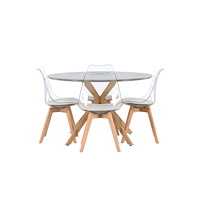 Venture Home Matgrupp Piazza med stolarna Edvin