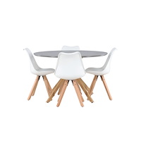 Venture Home Matgrupp Piazza med stolarna Zeno
