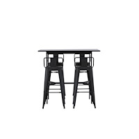 Venture Home Barset Rax med stolarna Tempe