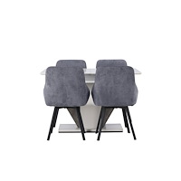 Venture Home Matgrupp Disa med stolarna Rosie
