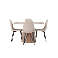 Venture Home Matgrupp Lanzo med stolarna Polar