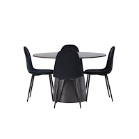 Venture Home Matgrupp Lanzo med stolarna Polar